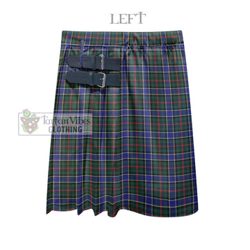Ogilvie (Ogilvy) Hunting Modern Tartan Men's Pleated Skirt - Fashion Casual Retro Scottish Kilt Style