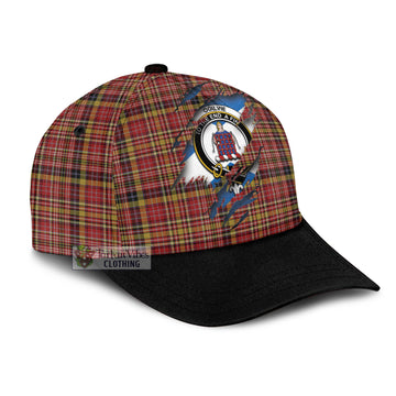 Ogilvie (Ogilvy) of Strathallan Tartan Classic Cap with Family Crest In Me Style
