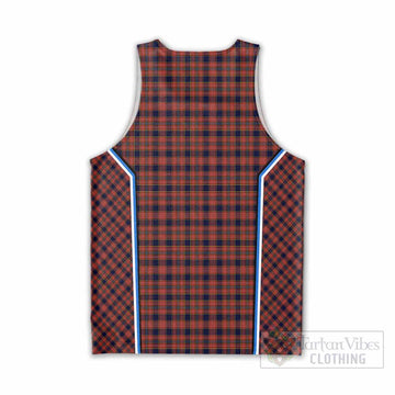 Ogilvie (Ogilvy) Tartan Crest Men Tank Top Scotland Coat of Arm Flag Style - Tartan Vibes Clothing