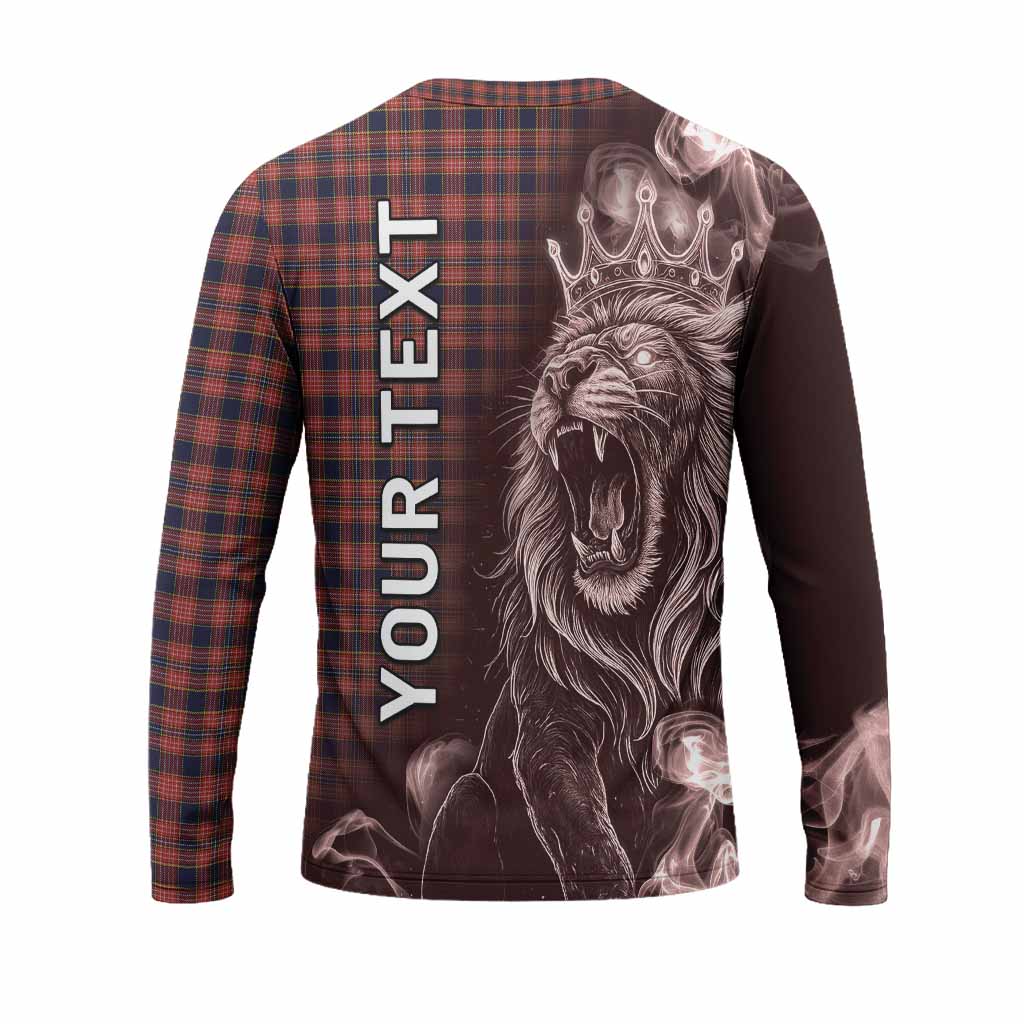 Ogilvie (Ogilvy) Tartan Long Sleeve T-Shirt Roaring Lion Heritage