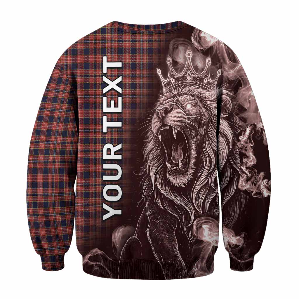 Ogilvie (Ogilvy) Tartan Sweatshirt Roaring Lion Heritage