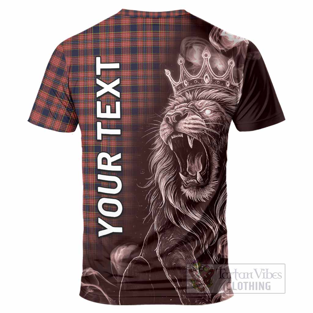 Ogilvie (Ogilvy) Tartan T-Shirt Roaring Lion Heritage