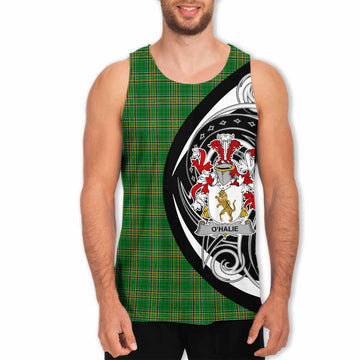 O'Halie Irish Clan Men's Tank Top Celtic Circle Style