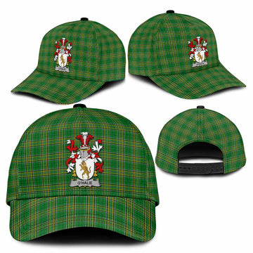 O'Halie Irish Clan Tartan Classic Cap with Coat of Arms