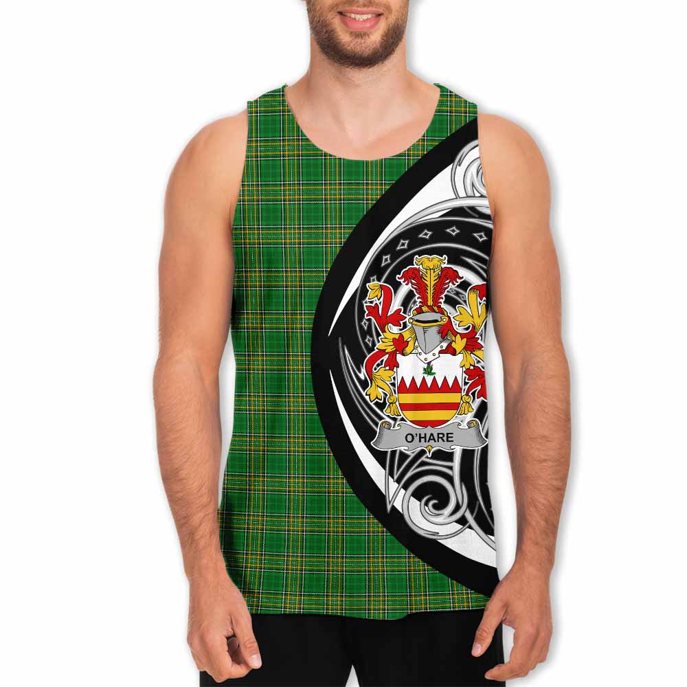 O'Hare Irish Clan Men's Tank Top Celtic Circle Style Men - Tartan Vibes Clothing