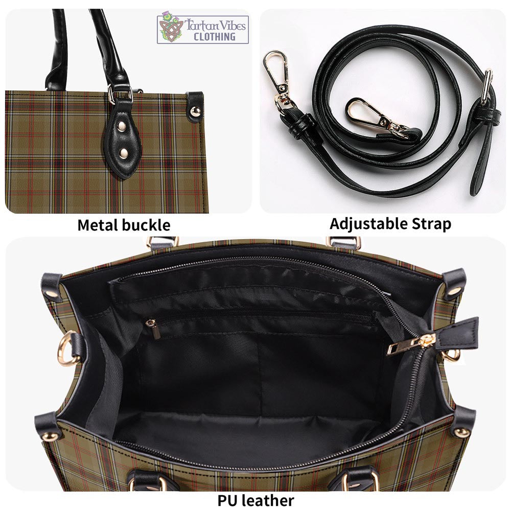 O'Keefe Tartan Luxury Leather Handbags - Tartan Vibes Clothing