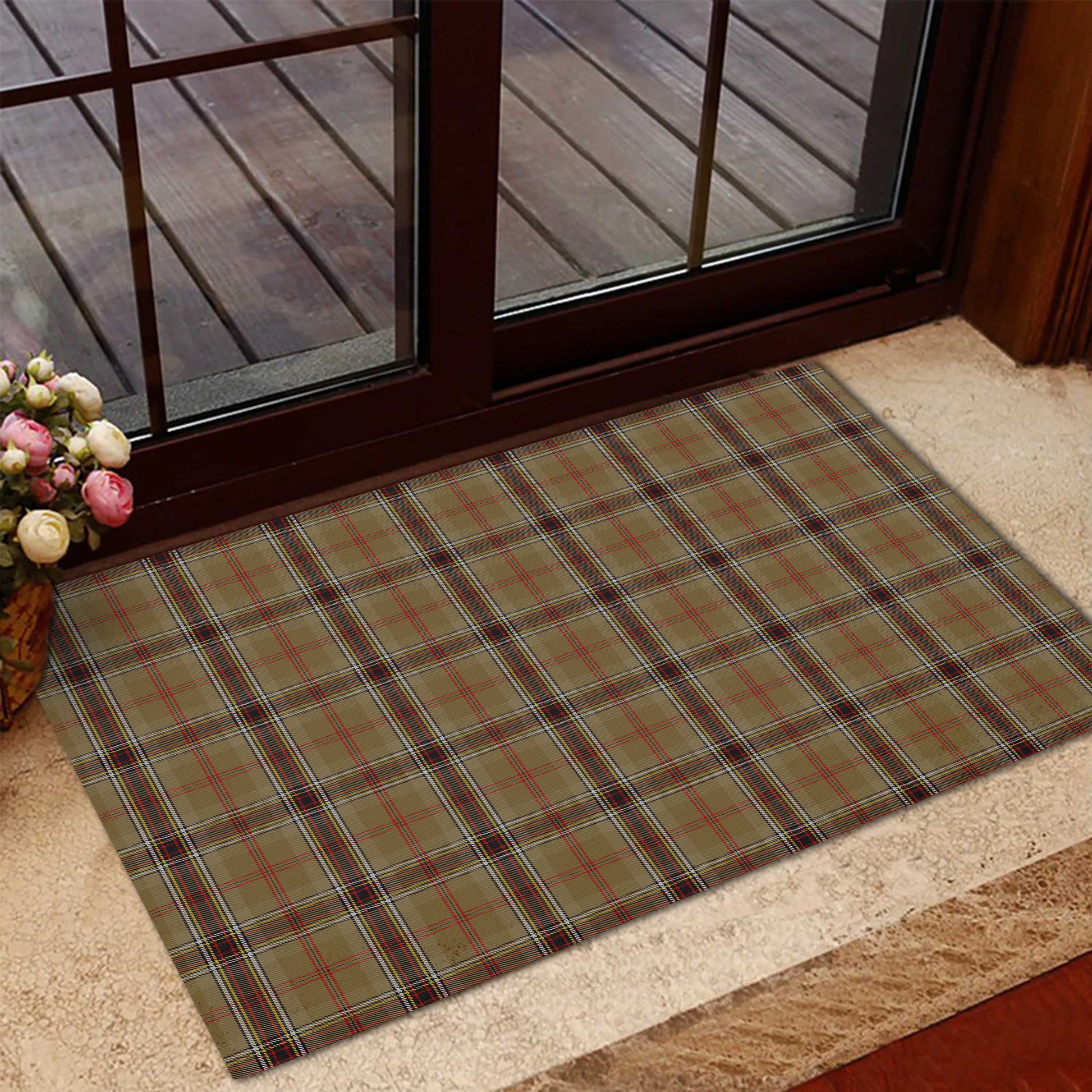 O'Keefe Tartan Rubber Doormat L 60*90cm - Tartan Vibes Clothing
