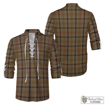 O'Keefe Tartan Men's Scottish Traditional Jacobite Ghillie Kilt Shirt