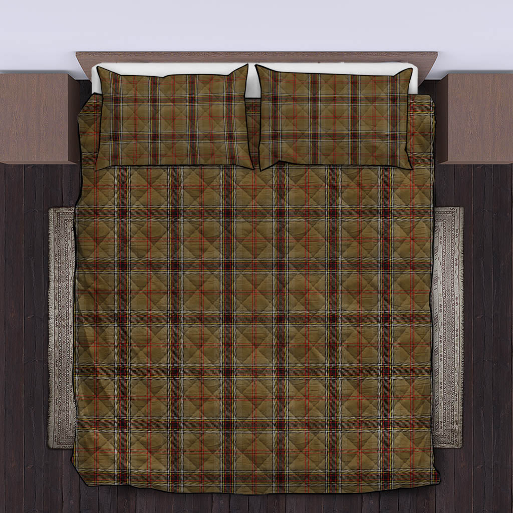 O'Keefe Tartan Quilt Bed Set King - Tartan Vibes Clothing