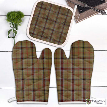 O'Keefe Tartan Combo Oven Mitt & Pot-Holder Combo 2 Oven Mitt & 1 Pot-Holder Black - Tartan Vibes Clothing