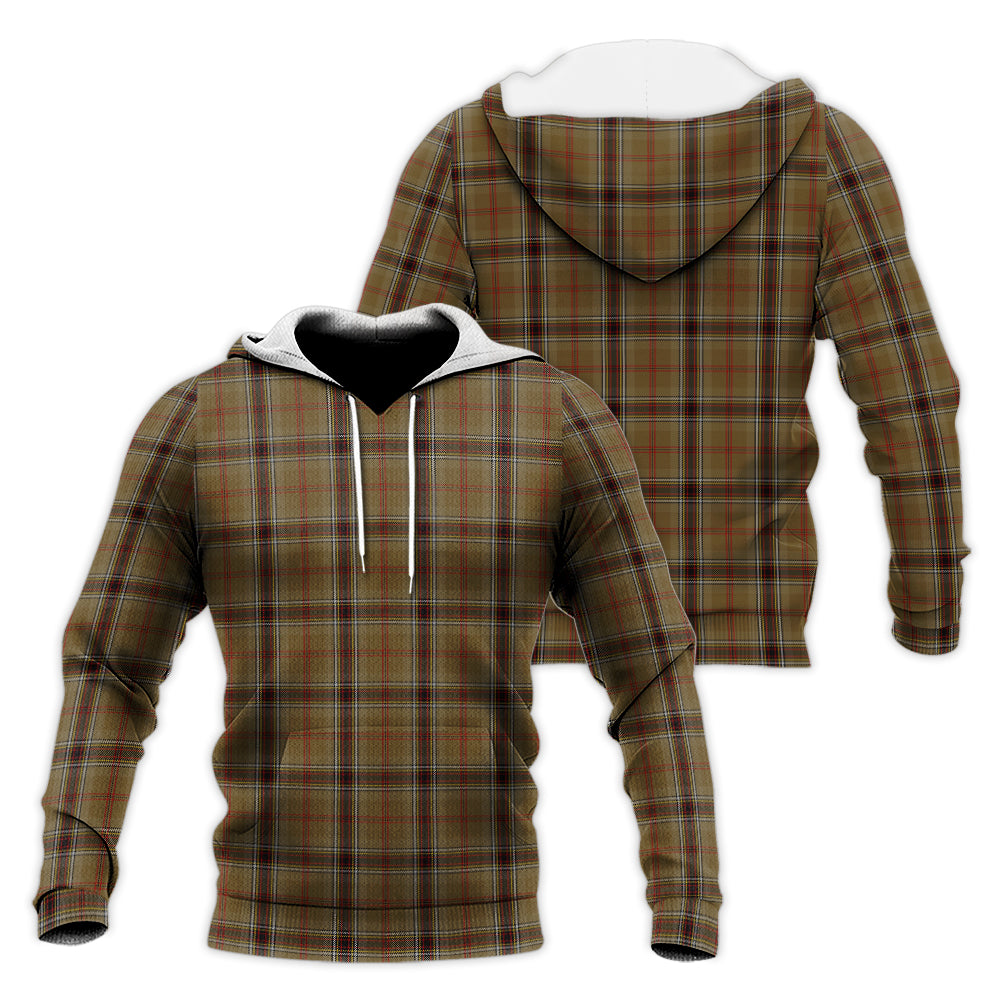 O'Keefe Tartan Knitted Hoodie Unisex - Tartan Vibes Clothing