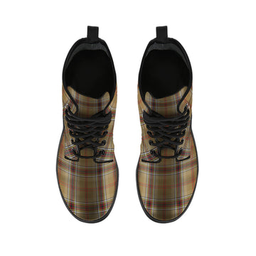 O'Keefe Tartan Leather Boots