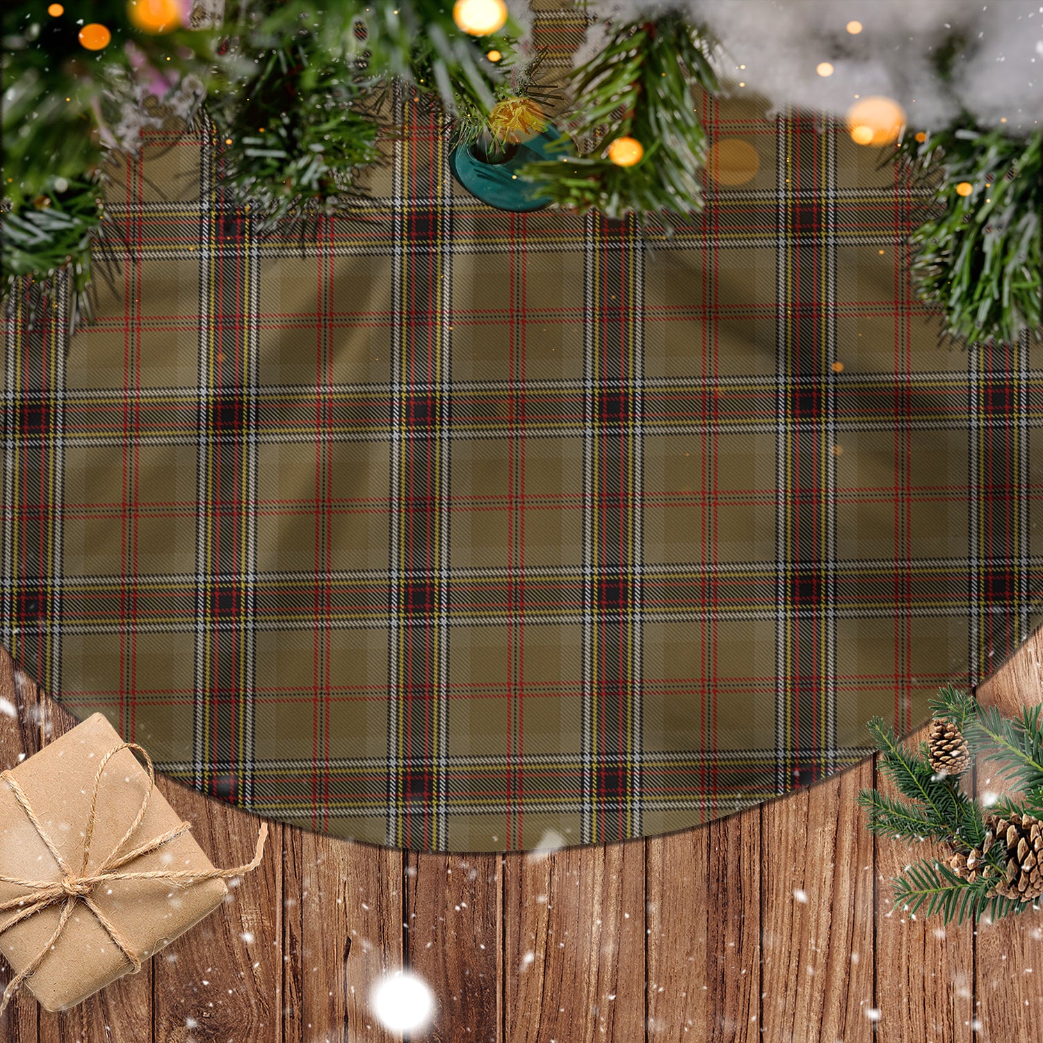 O'Keefe Tartan Christmas Tree Skirt - Tartan Vibes Clothing