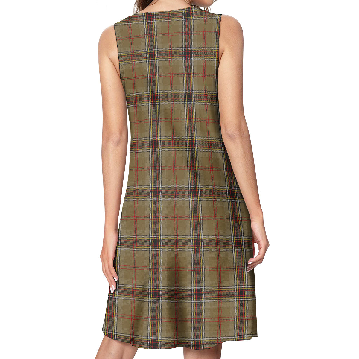 O'Keefe Tartan Womens Casual Dresses - Tartan Vibes Clothing