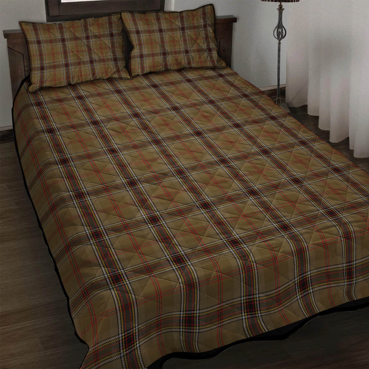 O'Keefe Tartan Quilt Bed Set - Tartan Vibes Clothing