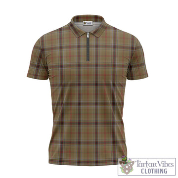 O'Keefe Tartan Zipper Polo Shirt - Tartan Vibes Clothing