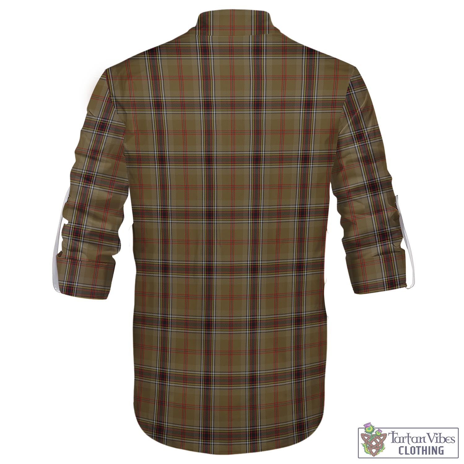 O'Keefe Tartan Men's Scottish Traditional Jacobite Ghillie Kilt Shirt - Tartan Vibes Clothing