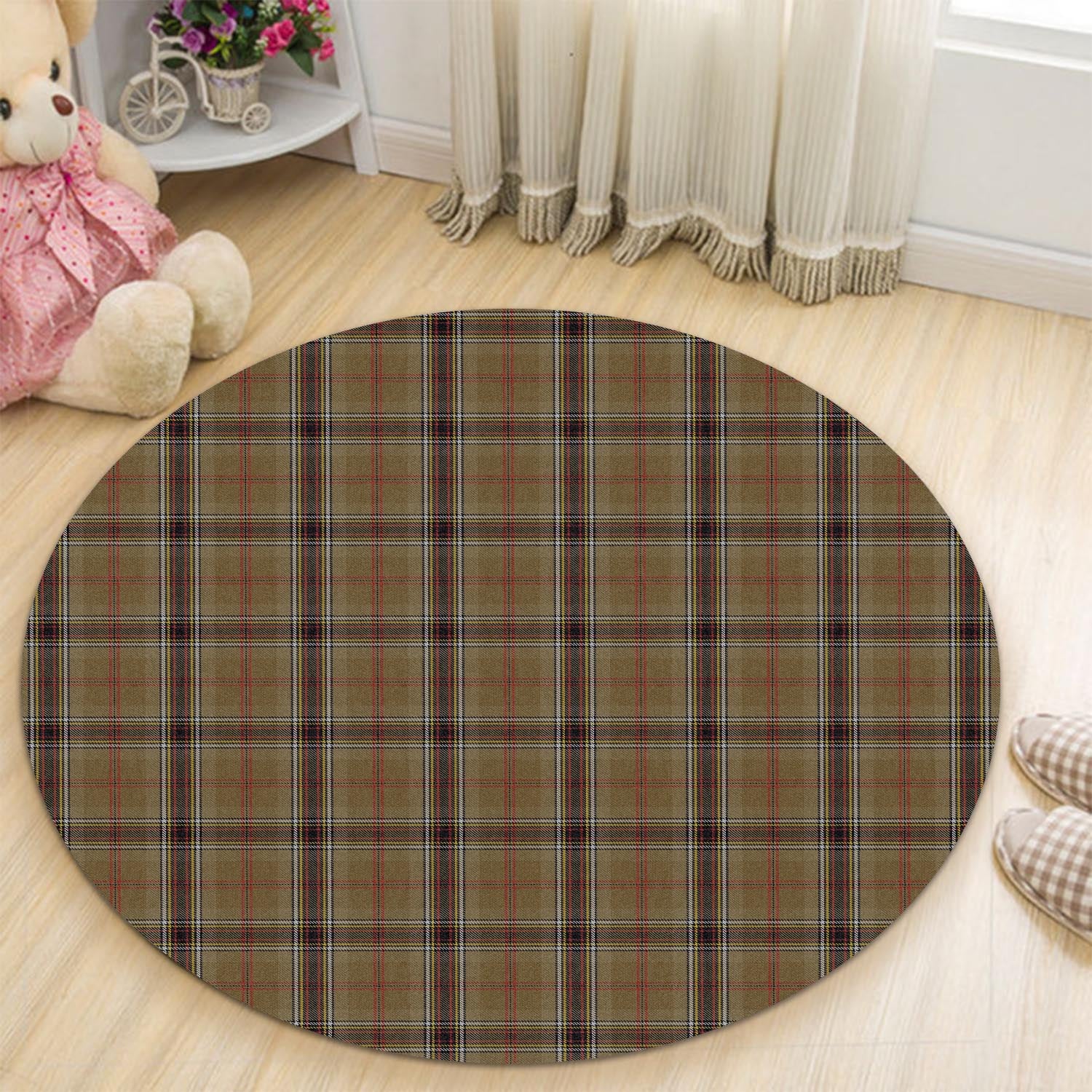 O'Keefe Tartan Round Rug - Tartan Vibes Clothing