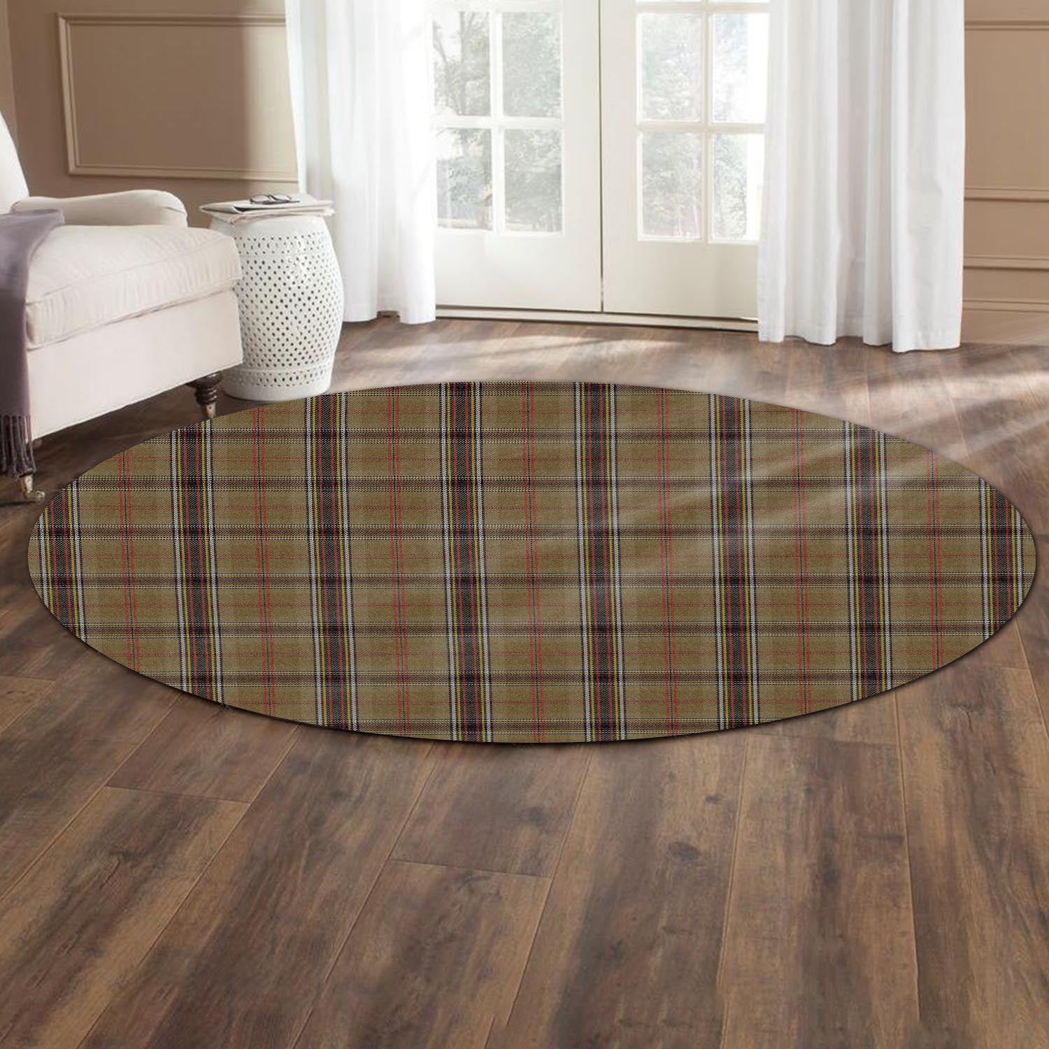 O'Keefe Tartan Round Rug - Tartan Vibes Clothing