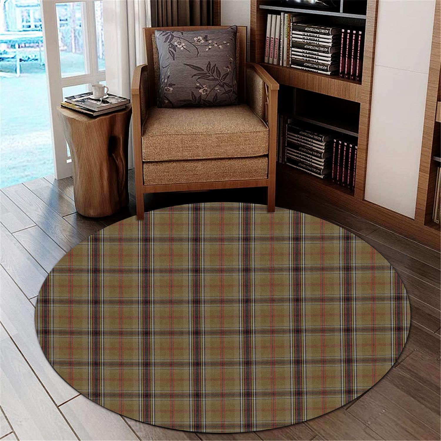O'Keefe Tartan Round Rug - Tartan Vibes Clothing