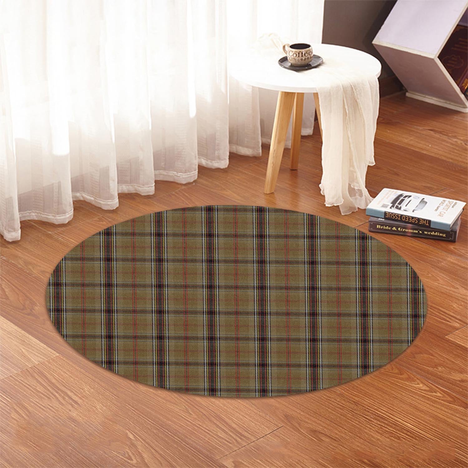 O'Keefe Tartan Round Rug - Tartan Vibes Clothing