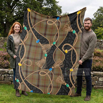 O'Keefe Scottish Tartan Twisted Ropes Stylized Blanket - Tartan Vibes Clothing