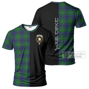 Oliphant Tartan T-Shirt with Family Crest and Half Of Me Style Kid's Shirt - Tartan Vibes Clothing