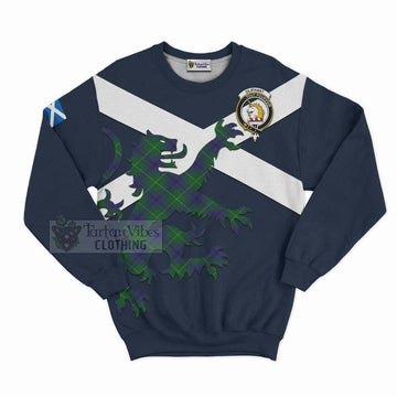 Oliphant Tartan Lion Rampant Sweatshirt Proudly Display Your Heritage with Alba Gu Brath and Clan Name Unisex - Tartan Vibes Clothing