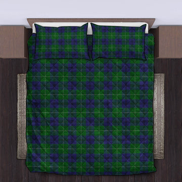 Oliphant Tartan Quilt Bed Set King - Tartan Vibes Clothing