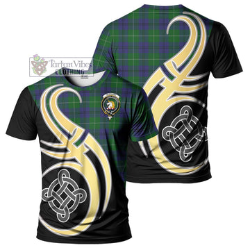 Oliphant Tartan T-Shirt with Family Crest and Celtic Symbol Style Kid's Shirt - Tartan Vibes Clothing
