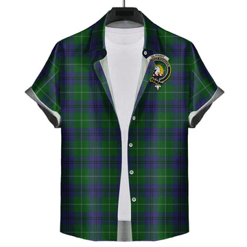 Oliphant Tartan Hawaiian Shirt with Family Crest Kid - Tartan Vibes Clothing