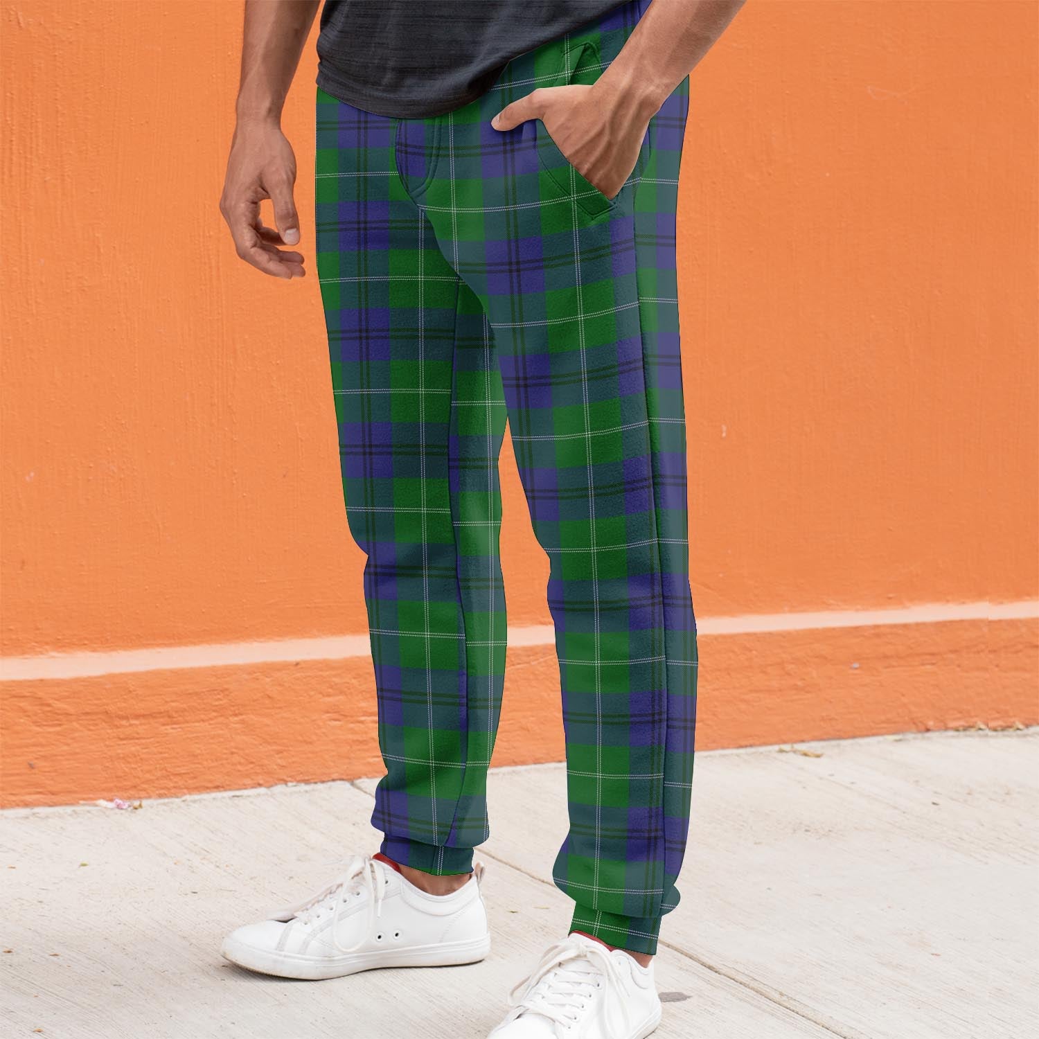 Oliphant Tartan Joggers Pants S - Tartan Vibes Clothing