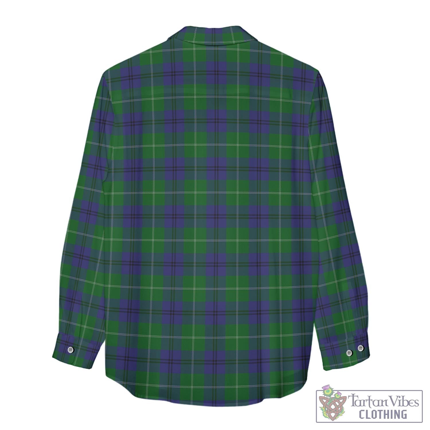 Oliphant Tartan Women's Casual Shirt with Family Crest - Tartan Vibes Clothing