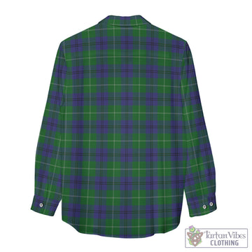 Oliphant Tartan Women's Casual Shirt with Family Crest - Tartan Vibes Clothing
