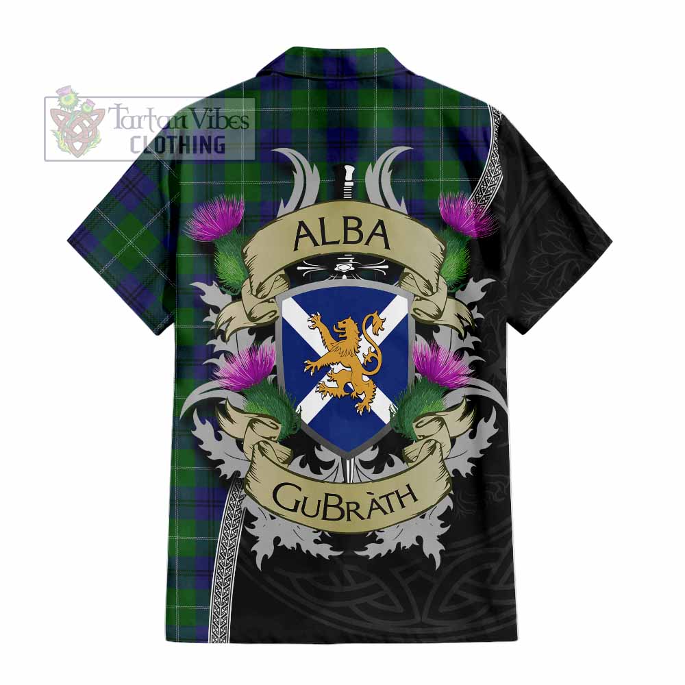 Oliphant Tartan Family Crest Hawaiian Shirt Lion Rampant Royal Thistle Shield Celtic Inspired - Tartan Vibes Clothing