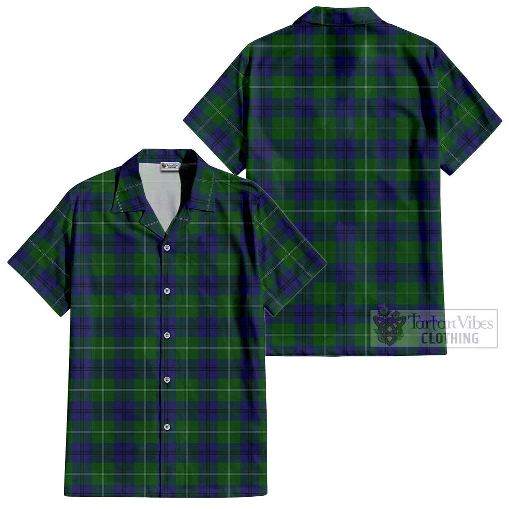 Oliphant Tartan Cotton Hawaiian Shirt - Tartan Vibes Clothing