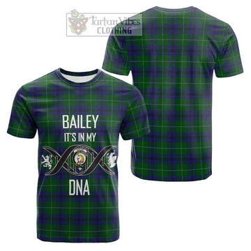 Tartan Vibes Clothing Oliphant Tartan Cotton T-shirt with Family Crest DNA In Me Style