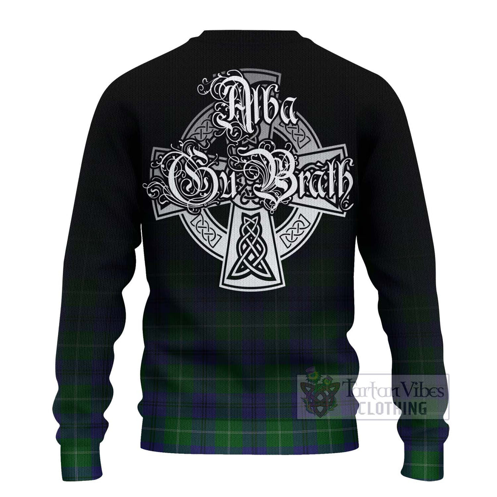 Oliphant Tartan Ugly Sweater Featuring Alba Gu Brath Family Crest Celtic Inspired - Tartan Vibes Clothing