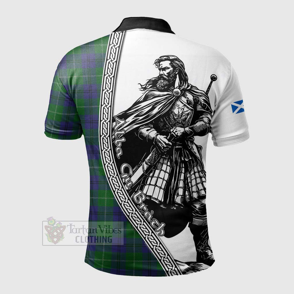Oliphant Tartan Clan Crest Polo Shirt with Highlander Warrior Celtic Style - Tartan Vibes Clothing