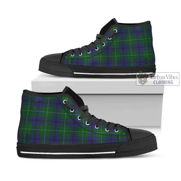 Oliphant Tartan High Top Shoes - Tartan Vibes Clothing