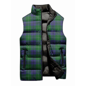 Oliphant Tartan Sleeveless Puffer Jacket Unisex M - Tartan Vibes Clothing