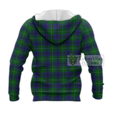 Oliphant Tartan Knitted Hoodie with Family Crest DNA In Me Style - Tartan Vibes Clothing