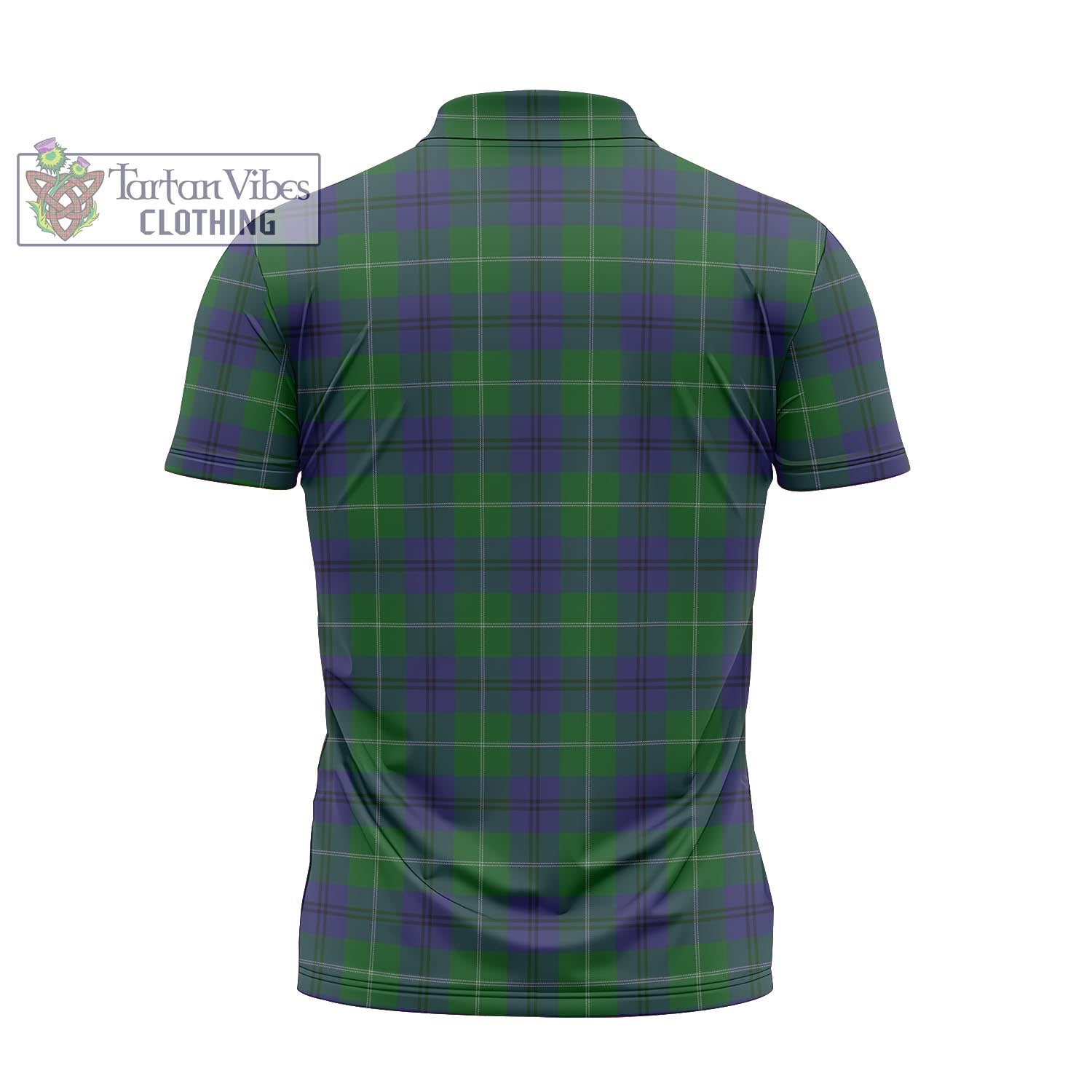 Oliphant Tartan Zipper Polo Shirt - Tartan Vibes Clothing
