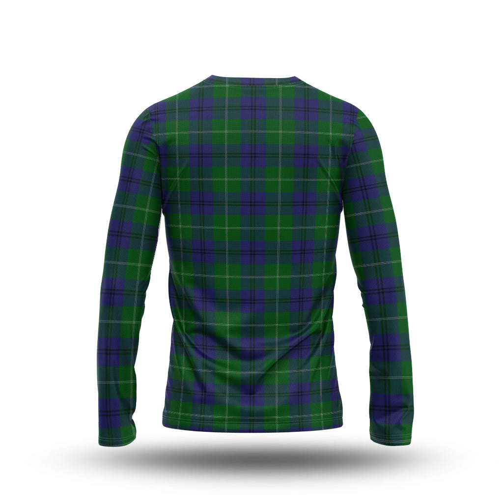 Oliphant Tartan Long Sleeve T-Shirt with Family Crest - Tartan Vibes Clothing