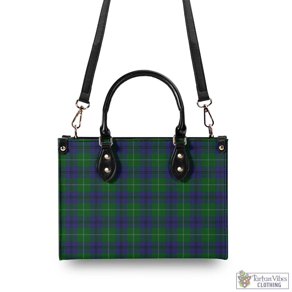 Oliphant Tartan Luxury Leather Handbags - Tartan Vibes Clothing
