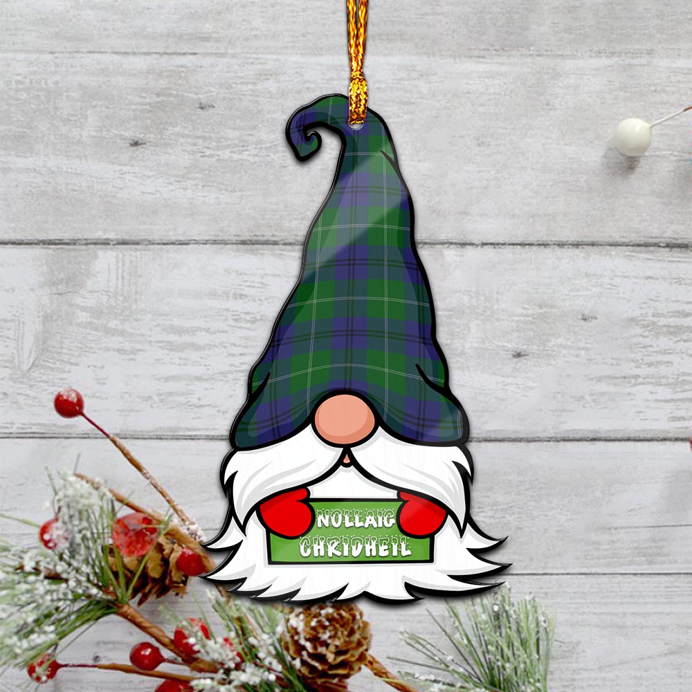 Oliphant Gnome Christmas Ornament with His Tartan Christmas Hat - Tartan Vibes Clothing