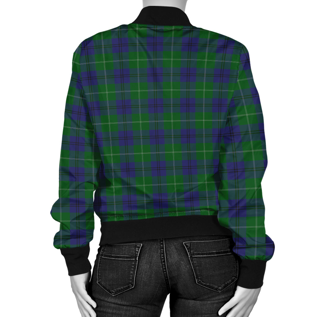 Oliphant Tartan Bomber Jacket with Family Crest - Tartan Vibes Clothing