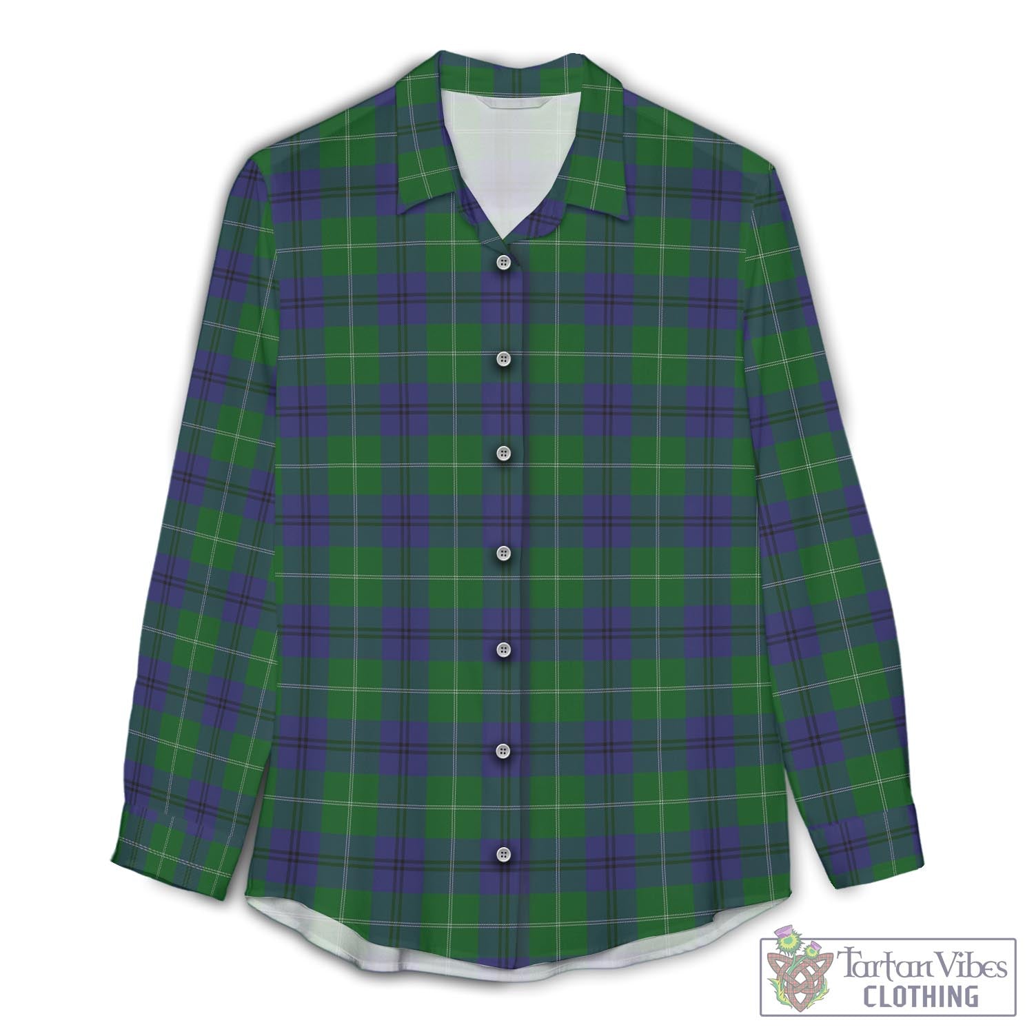 Oliphant Tartan Women's Casual Shirt - Tartan Vibes Clothing