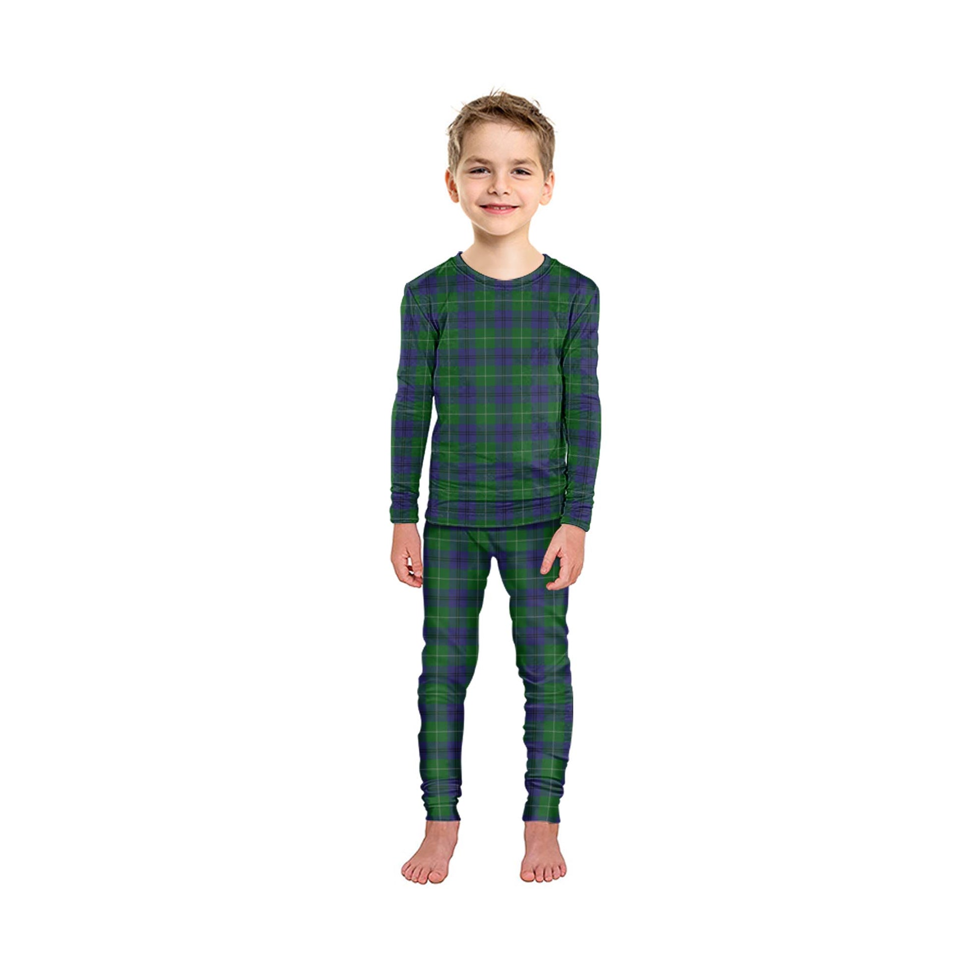 Oliphant Tartan Pajamas Family Set - Tartan Vibes Clothing