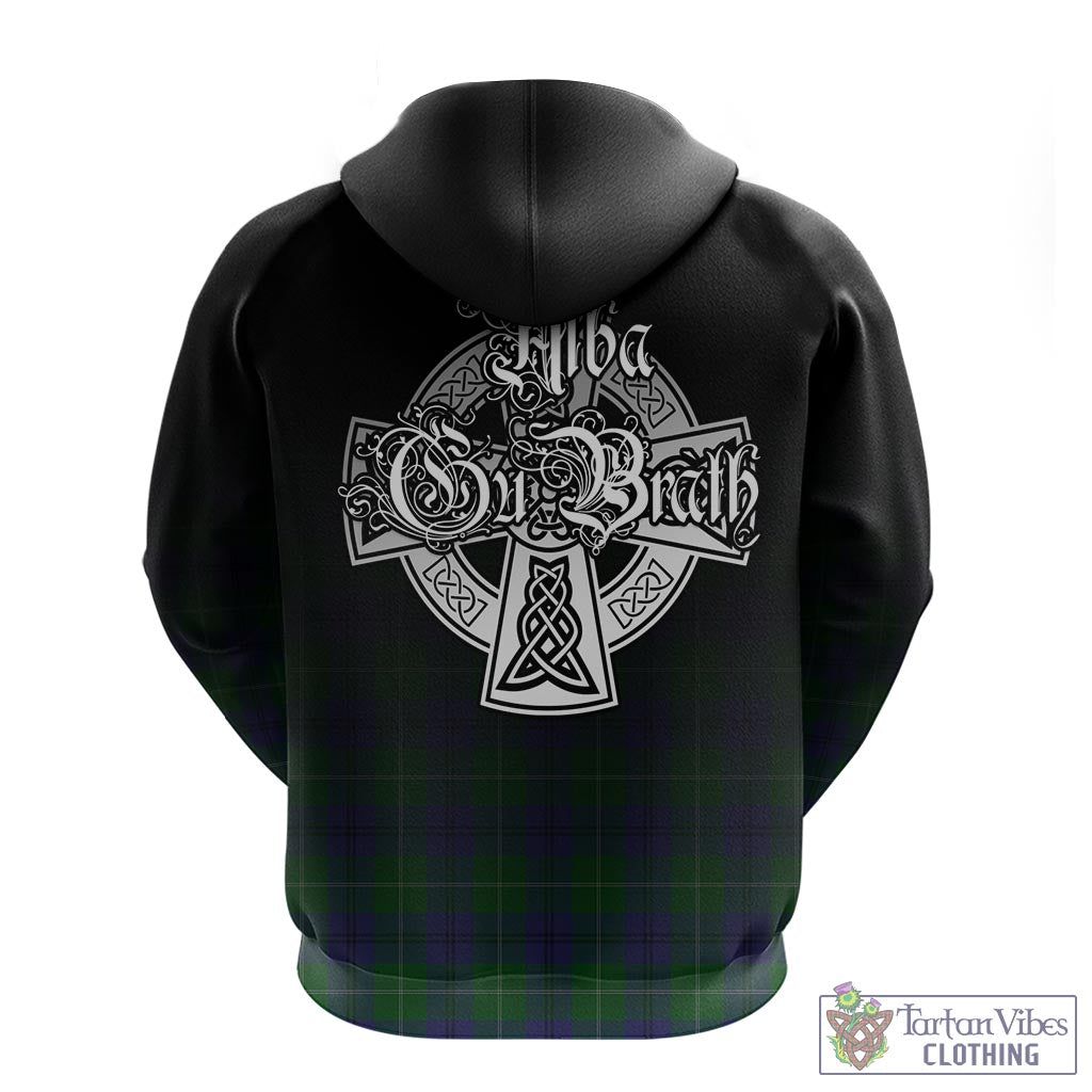 Oliphant Tartan Hoodie Featuring Alba Gu Brath Family Crest Celtic Inspired - Tartan Vibes Clothing